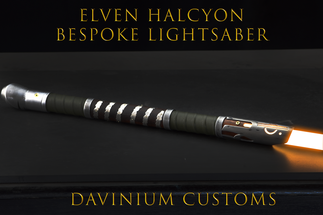 Completed: Elven Halcyon Bespoke Saber