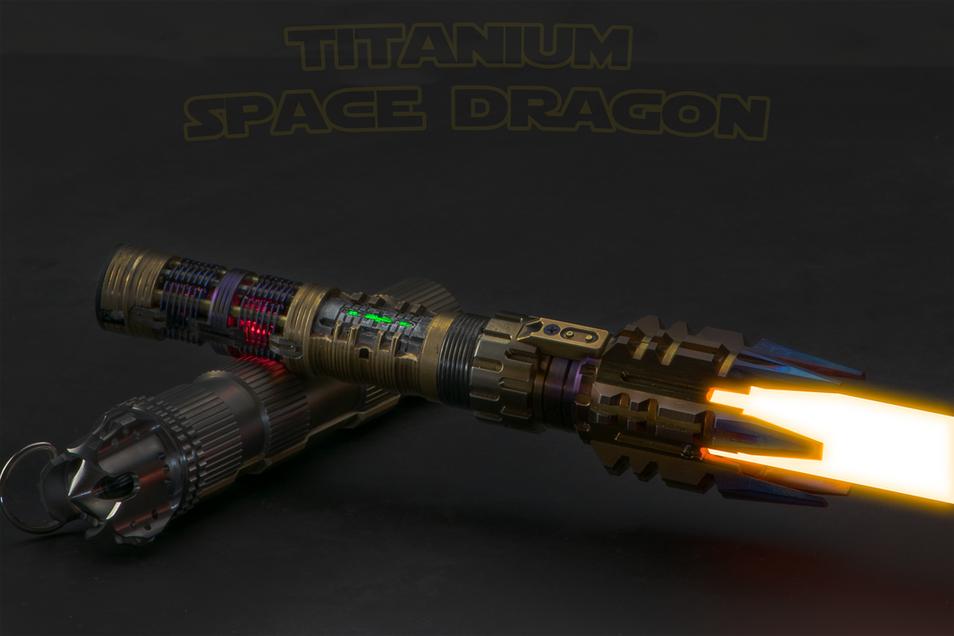 Completed: Titanium Space Dragon