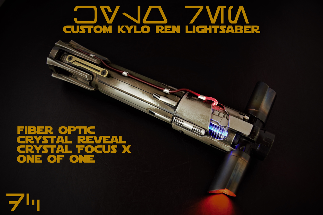 Completed: Kylo Ren Fiber Optic